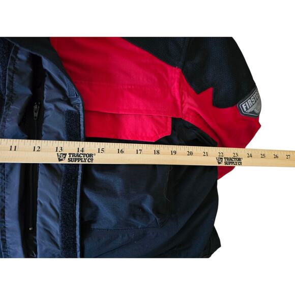 First Gear Motorcycle Hypertex Jacket Removable Lining Zip Up Size M - Picture 8 of 15